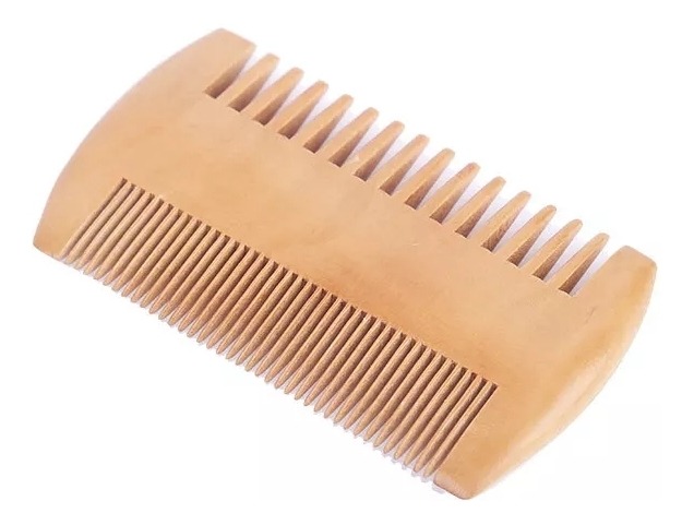 Yinhing Peine de madera para el cabello, 10 piezas de peine de madera para  barba que previene la estática, evita la estática, los dientes anchos